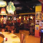 Inside the restaurant