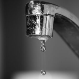Prevent frozen pipe dripping faucet